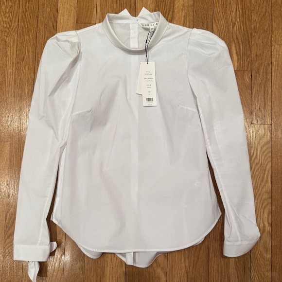 VERONICA BEARD - Isabel Shirt - White - NWT - Picture 3 of 7